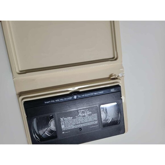 Aladdin Disney VHS tape The Classics Black Diamond rare Early Date 07/03/93 - Picture 9 of 12